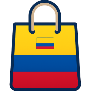 Colombia Flag Bolsas De Papel Personalizadas Grandes Fabricantes De Bolsas De Papel Bolsas De Papel Y Logística En Operaciones Comerciales