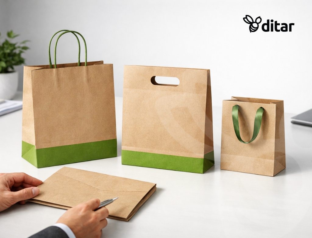 Bolsas De Papel Y Logística En Operaciones Comerciales Grandes Fabricantes de Bolsas de papel